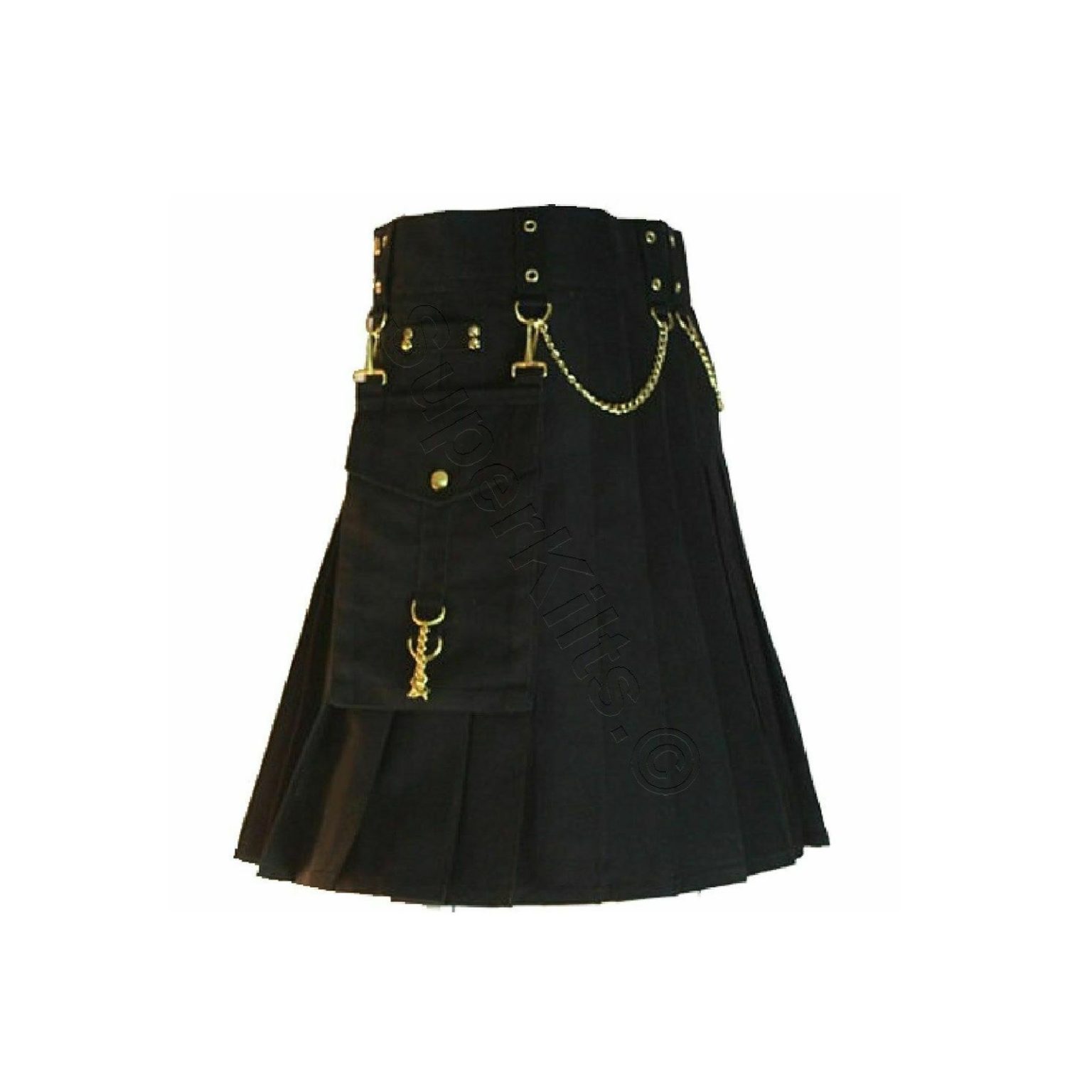 Modern Kilt With Golden Chains | Fashion Kilt For Sale Nov 2020 ...