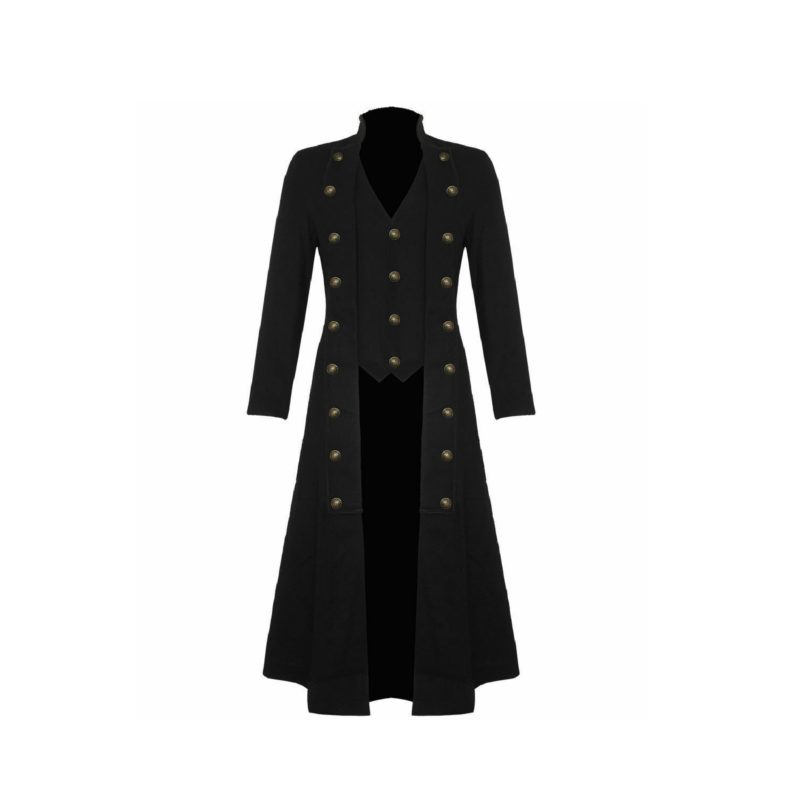 Black Military Jacket Mens Trench Coat For Sale Nov 2020 Rocketkilts