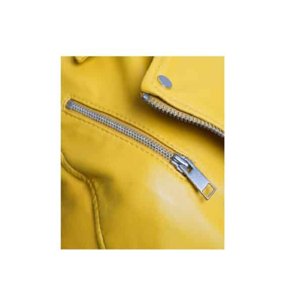 Yellow Studded Jacket