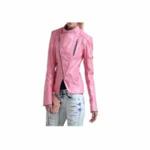Pink Biker Jacket