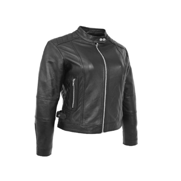 Slimfit Leather Jacket