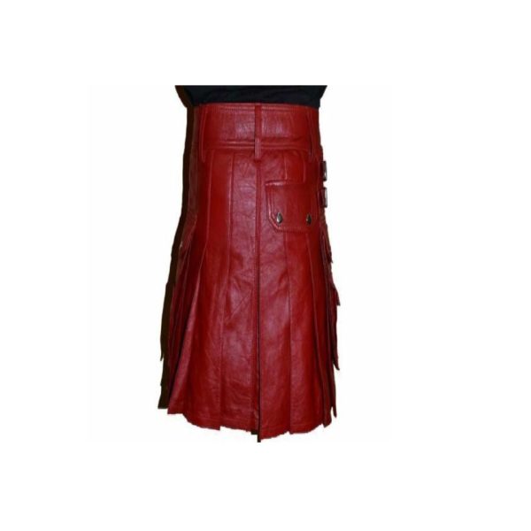 Red Fashion Kilt
