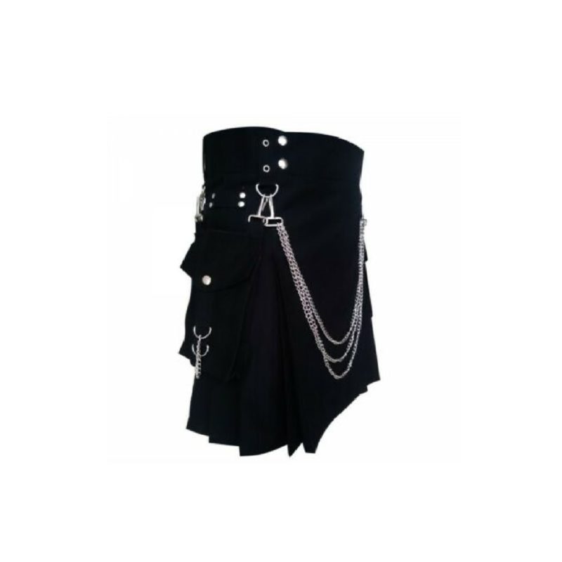Mens Black Kilt Gothic kilts for sale Nov 2020 Rocketkilts